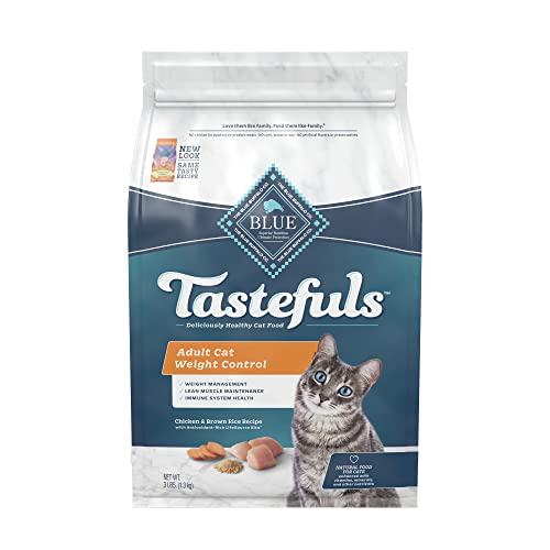 BLUE Tastefuls Weight Control | Natural Adult Dry Cat Food for Cats